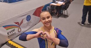 După performanța de la FOTE, Amalia Puflea participă și la Campionatul European de Gimnastică din Germania